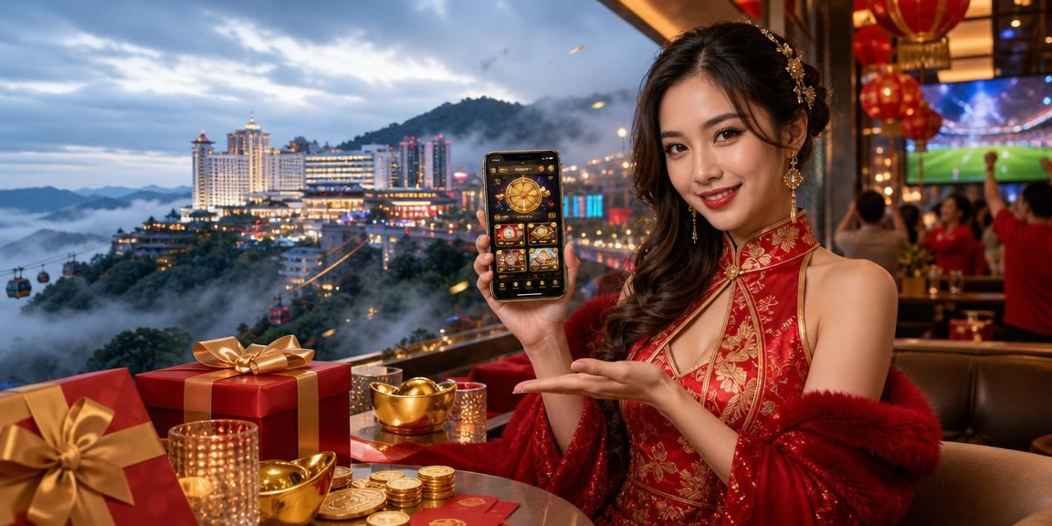 Paparan aplikasi kasino mudah alih di Genting Highlands